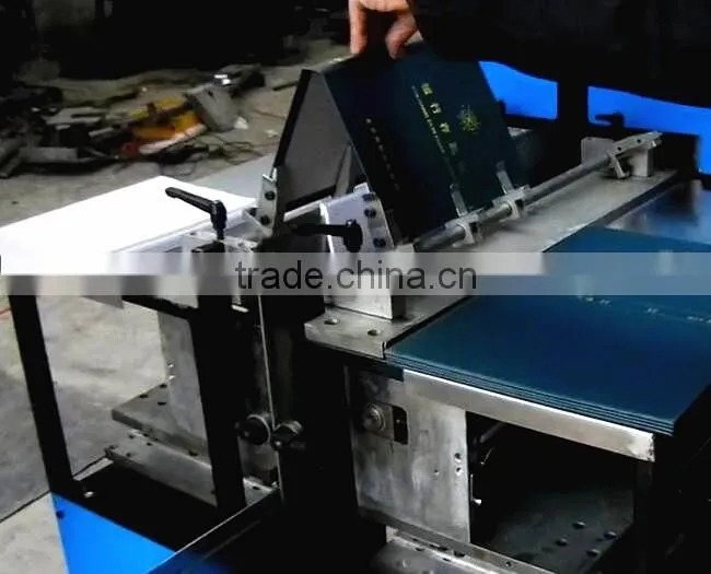 Book case/hard cover case-in machine/semi automatic casing machine