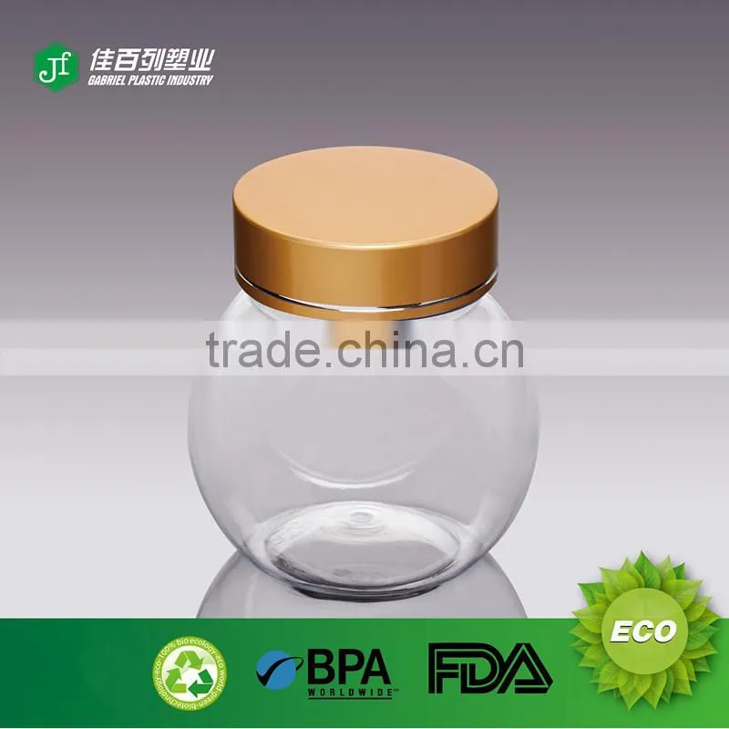 Factory price high quality 80ml Clear Plastic Jars manufacturer