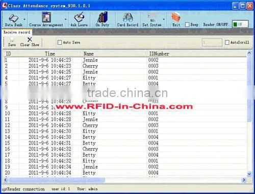 Further Developed RFID Tool Inventory Software for UHF RFID Reader