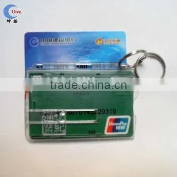 Patent Rigid Plastic Business Card Holder