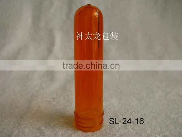 Cosmetic pet preform for bottle 24mm