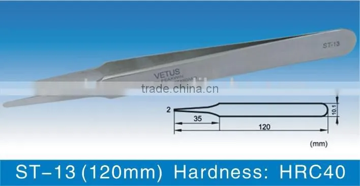 Wholesale Eyebrow Tweezers,ST-14 Stainless Steel Tweezers