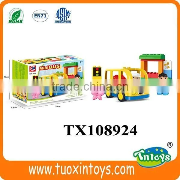 Diy Children Toys City Police Station Building Blocks Barrel Packing