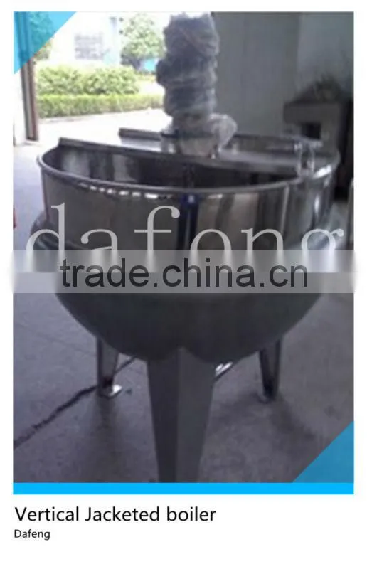 Stainless steel tilting type steam jacketed cooker