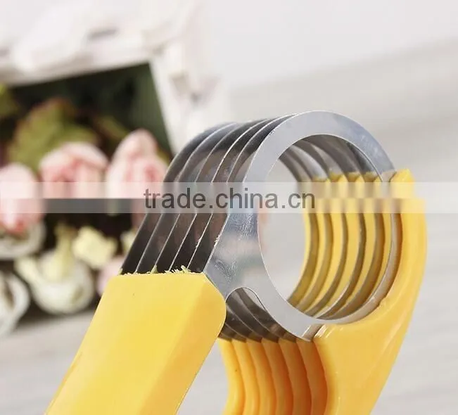 CY142 Banana Slicer Cutter Chopper Cucumber Cutter Perfect for Fruit Salad