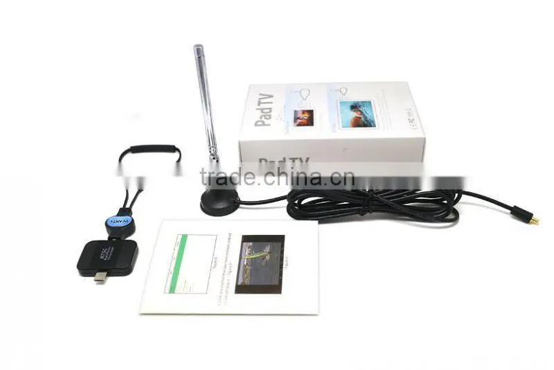 Auto Mobile Portable Android 2 mhz DVB-T2s DVBT T2 Smart Micro USB Digital TV Tuner Mini Box Receiver For Android Pad Bus