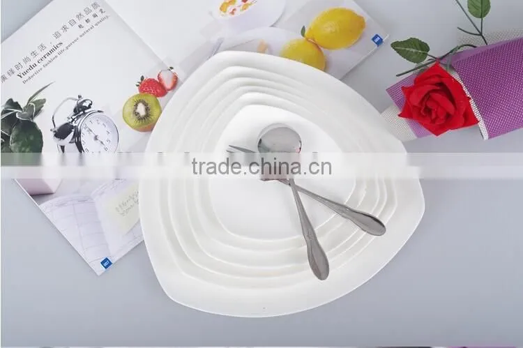 white ceramic dinner plate