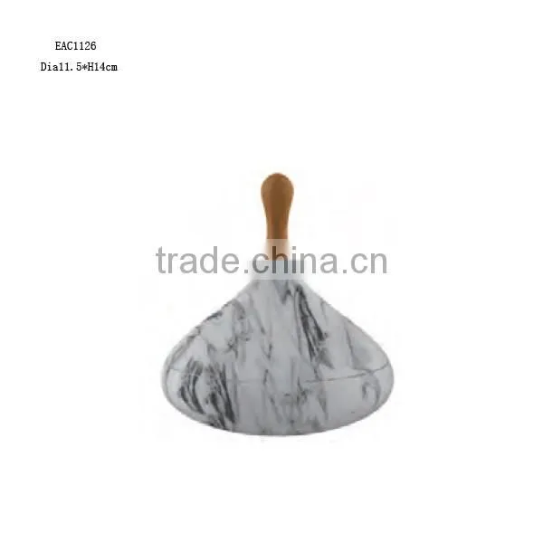 Luxury design cement jewelry box ring holder