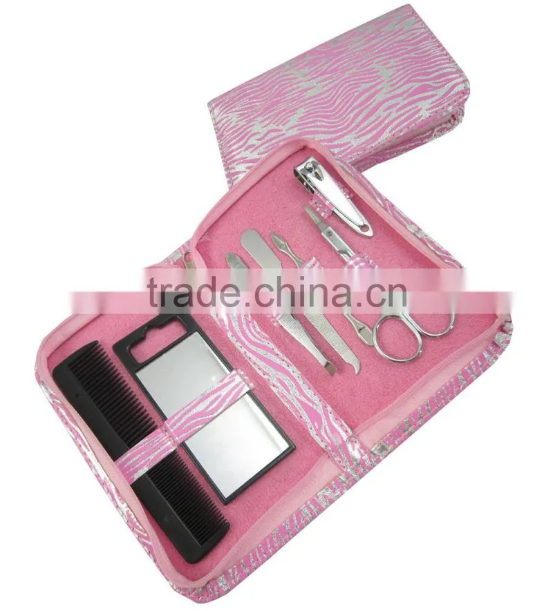 manicure travel kit with comb