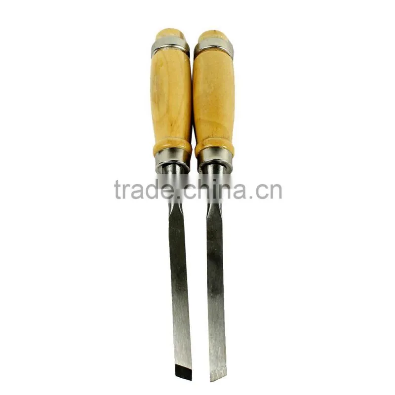 12 Piece wood carving hand chisel tool set professional woodworking gouges steel