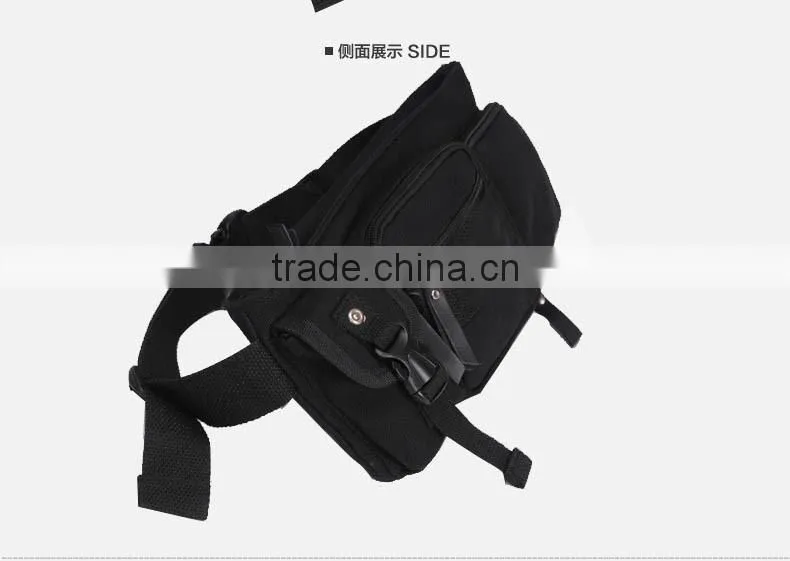 Running waist bag with water bottle holder