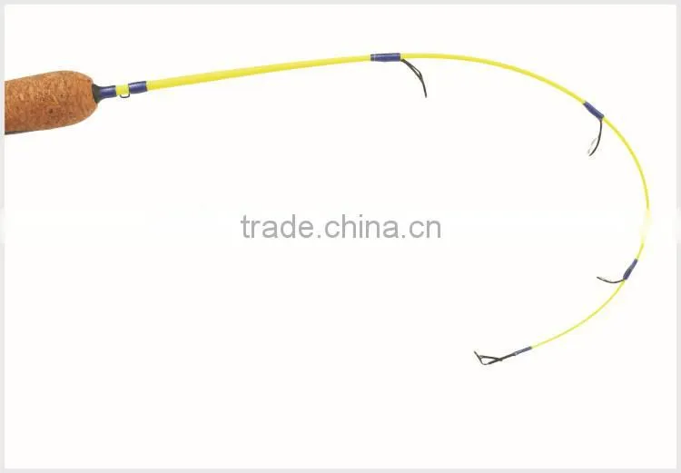 80CM Fiberglass Ice Fishing Rod in Different Colors