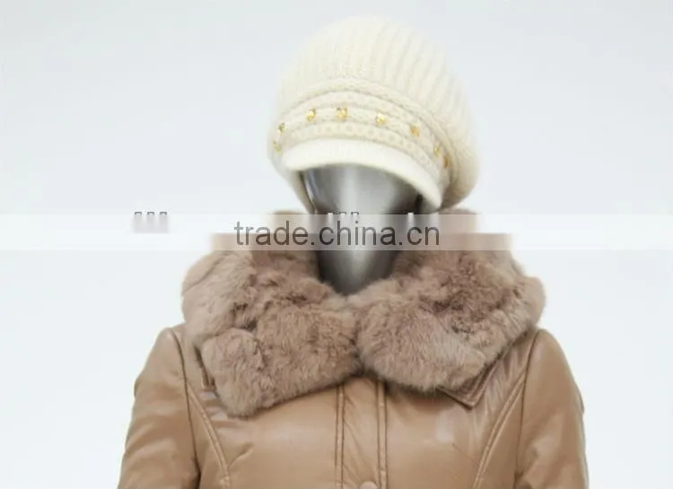ALIKE lady PU feather jacket