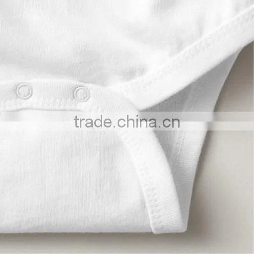 Top quality eco-friendly printing softtextile 100% combed cotton baby romper