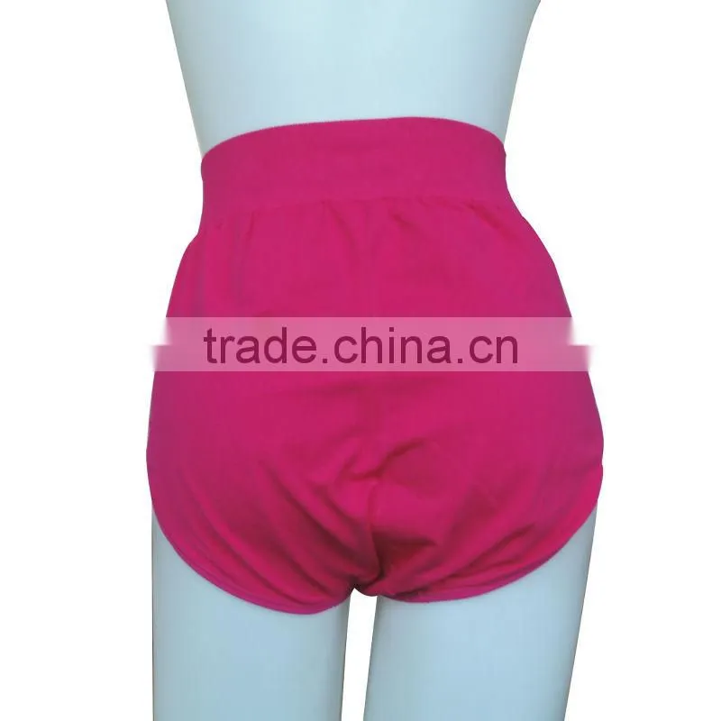 Hot sale sexy women seamless underwear high waist sexy fashionable control briefs