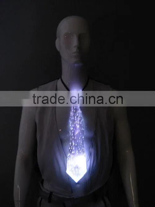 2014 Cheap wholesale luminous mens zipper neckties