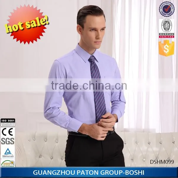 Custom 100% Cotton White Pant Shirt New Style Pant Men's Dress Shirt Design