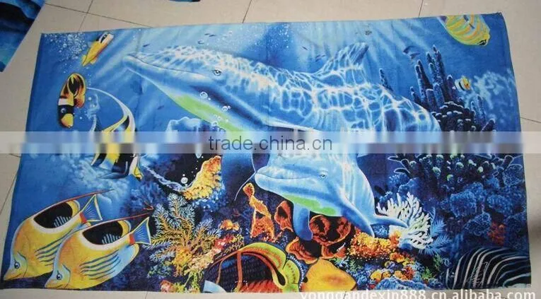 custom printed linen tea towel