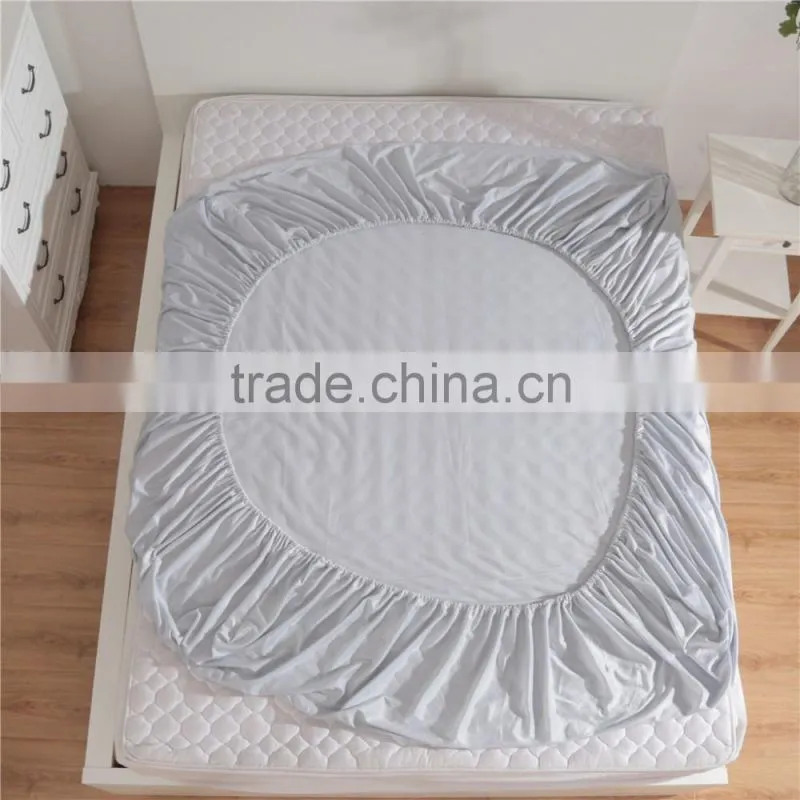 2017 NEW DESIGN SUPER SOFT MICROFIBER LIGHT GRAY 4PCS BEDDING SET