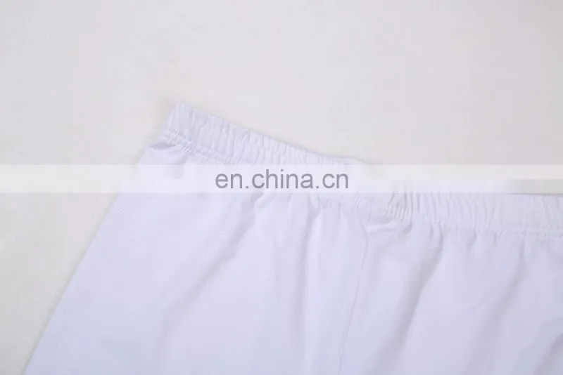 White Custom Soccer Compression Short