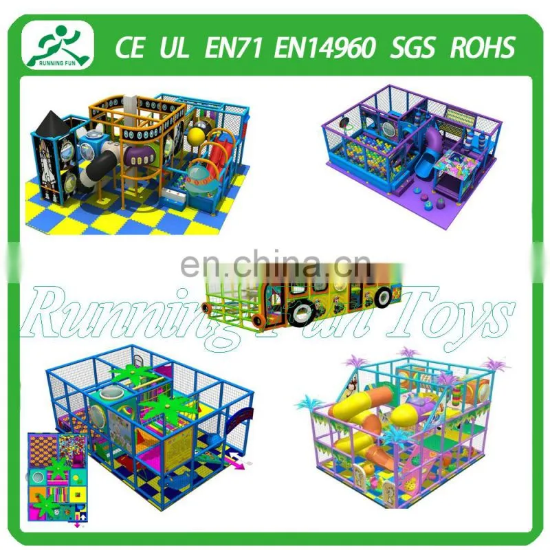 Good quality amusement park/indoor playground/indoor playground combined slide for kids