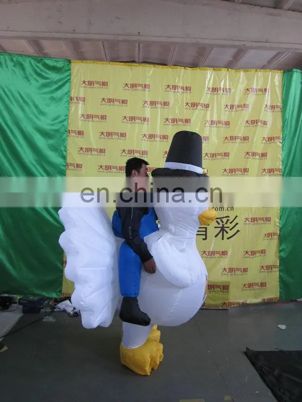 new style popular inflatable chicken costume,inflatable duck costume