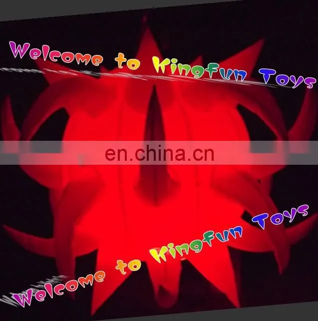 Celing inflatable clube star with LED