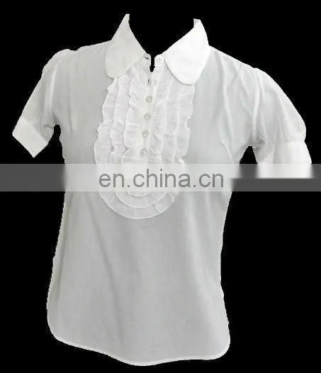 100% Polyester New Styles Ladies Shirt 2017 Latest