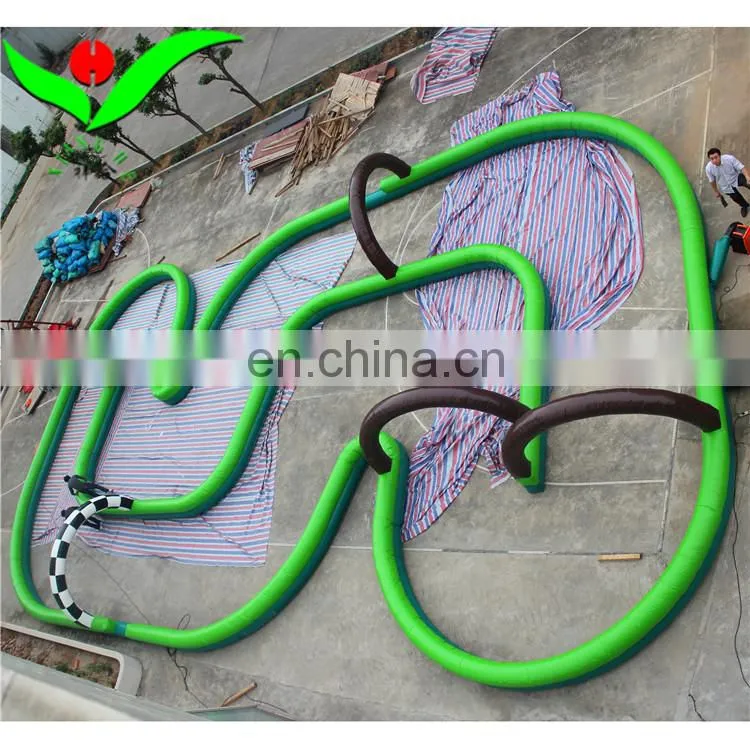 2018 outside go kart inflatable games air track
