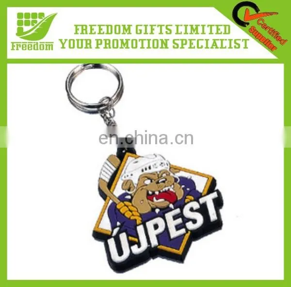 Customized Cheap Soft Rubber Key Chain