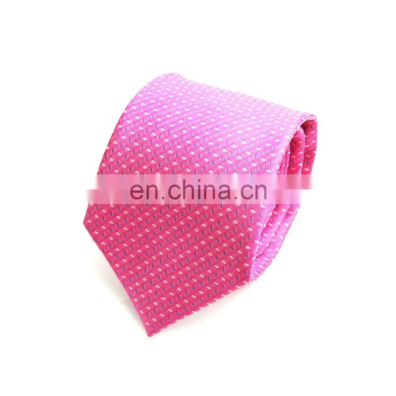 Manufacturer supply cheap custom pink neckties