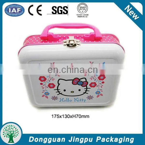 Food material 0.23mm tinplate childs lunch bag
