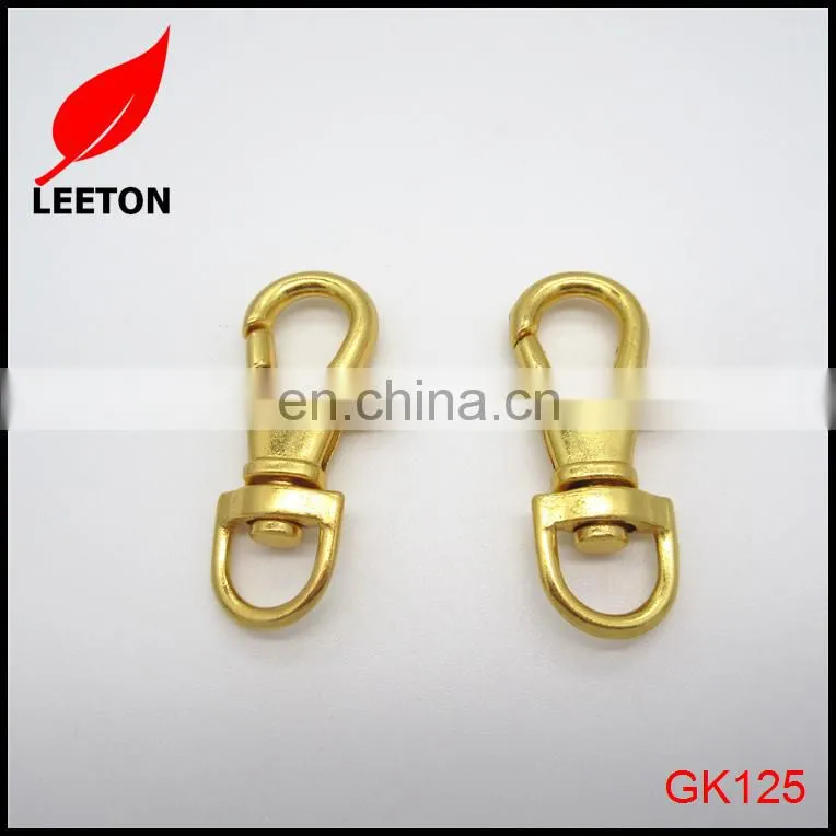 Factory supply small gold purse metal snap hook