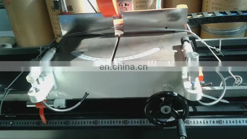 upvc and aluminum Double Miter Cutting Machine