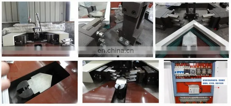 Aluminum Door Window Crimping Corner Machinery/Aluminum window equipment