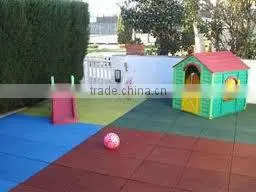 indoor plaground tile/playground rubber tile/ playground rubber floor