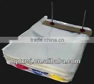 LDPE Reclosable Plastic ziplock saddle bag deli bag with Printed Logo for packing food