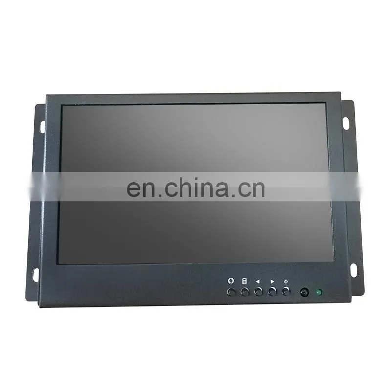 7inch Metal Case Monitor Open frame LCD Monitor HDMI/VGA/AV/BNC 8" 10.4" 12"