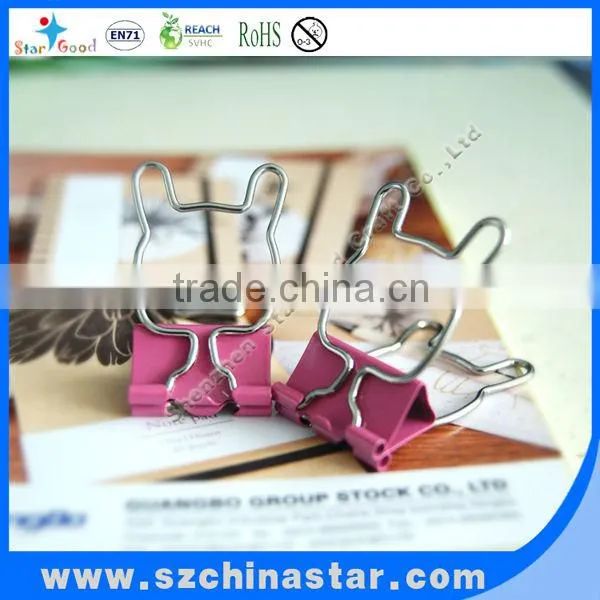 China manufacturer promotional metal binder clip