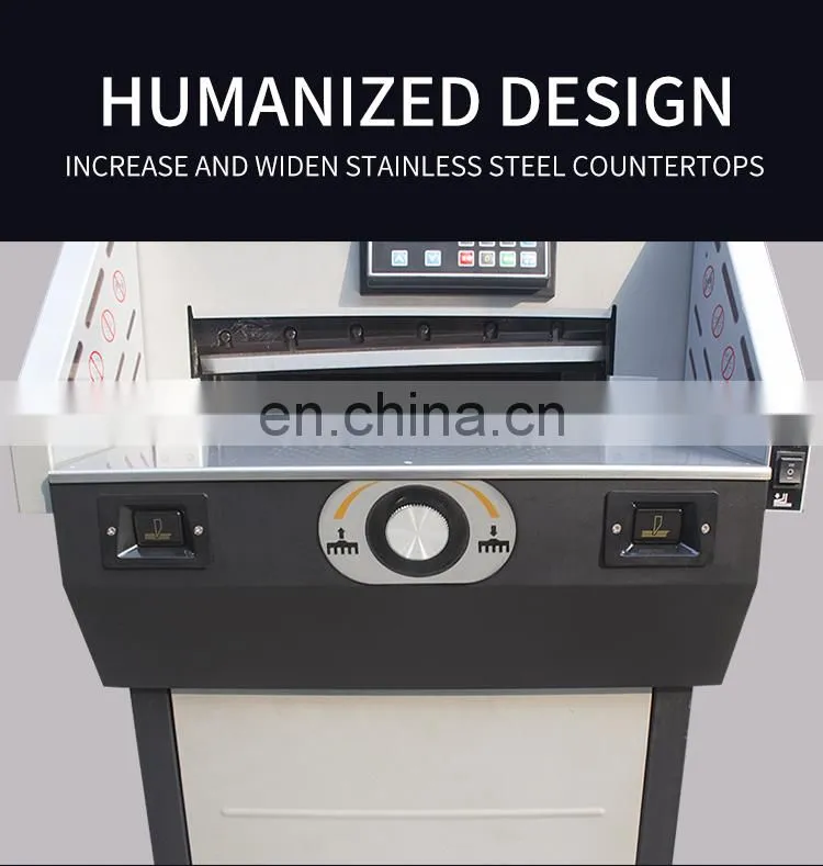 Factory Wholesale High Precision Electric Guillotines Paper Book Cutting Machine With LCD
