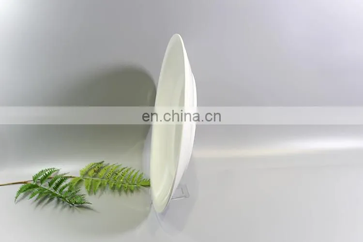 Restaurant Hotel supply unbreakable super ware ceramic like melamine dinner set