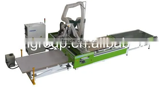 Cheaper and fast speed! FS1325C nesting ATC cnc router for woodworking/auto feeding cnc router machine