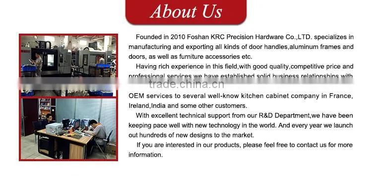 Japanese kitchen aluminium profile cabinet door pulls handles