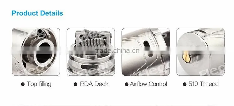 Crazy Price Rofvape DAC RDA with Dual Airflow Control, First Batch Rofvape DAC
