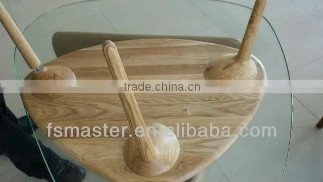 3 legs solid wood coffee table tea table