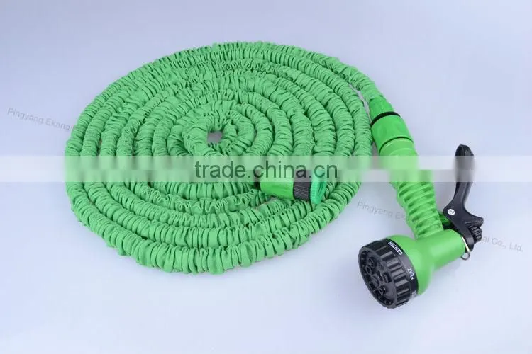Magic car/garden watering expandable double hook hose