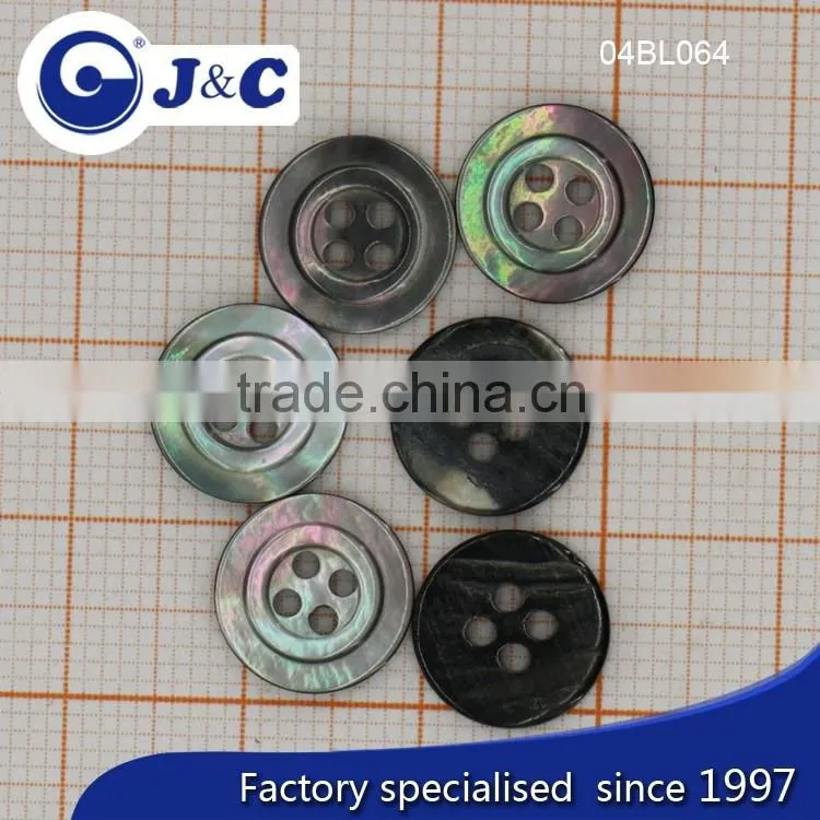 blacklip shell buttons, mop sea shell buttons, shirt button, BL064, BL065
