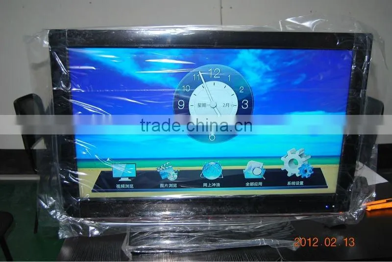 32" Android OS LED Screen TV 1GHz all in one PC TV with IR touch screen