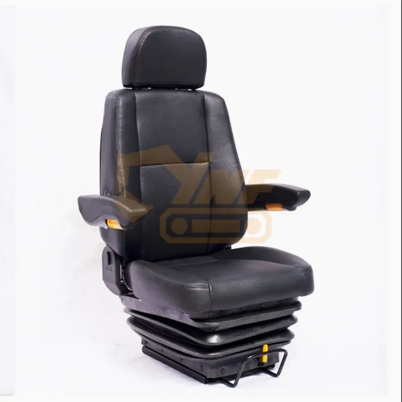 New 1 Ton Mini Excavator Operator Seat with Armrests Made of Steel Compatible Models EC210B EC240B EC330B EC290B EC360B EC460B