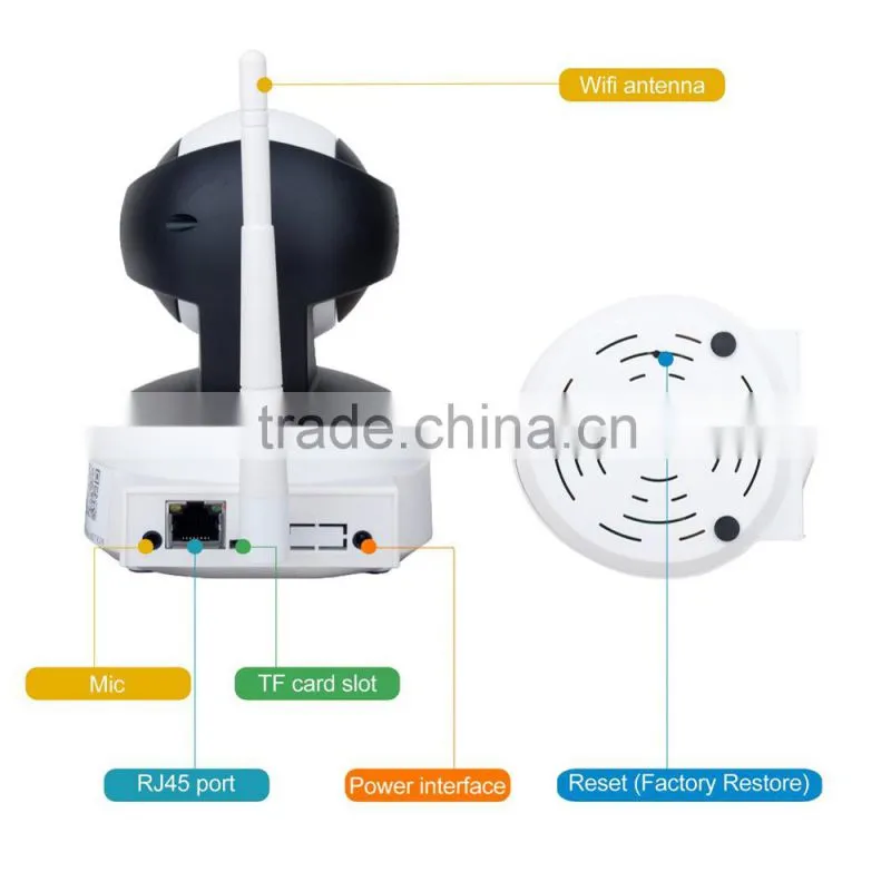 hotselling ip camera price list HD Cube cctv camera wifi ip camera